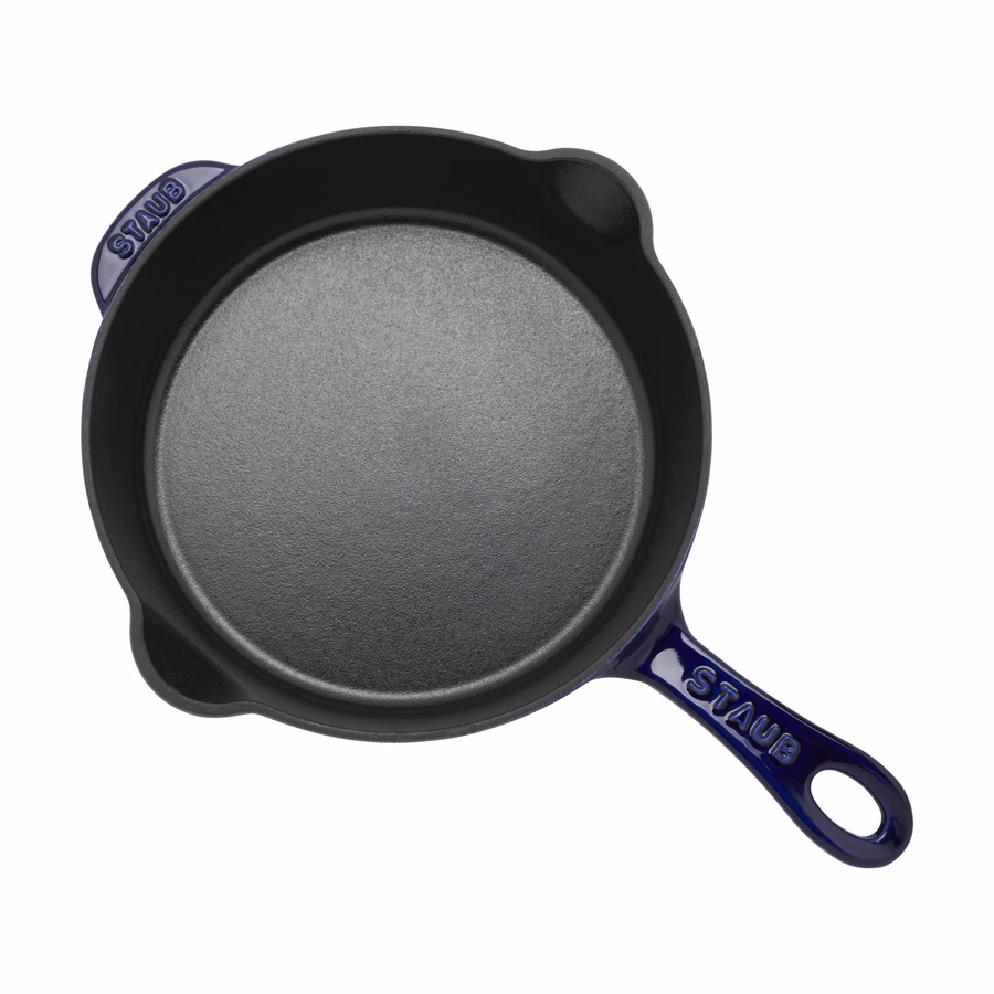 8.5-inch, Traditional Deep Skillet, Dark Blue