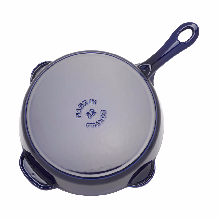 8.5-inch, Traditional Deep Skillet, Dark Blue