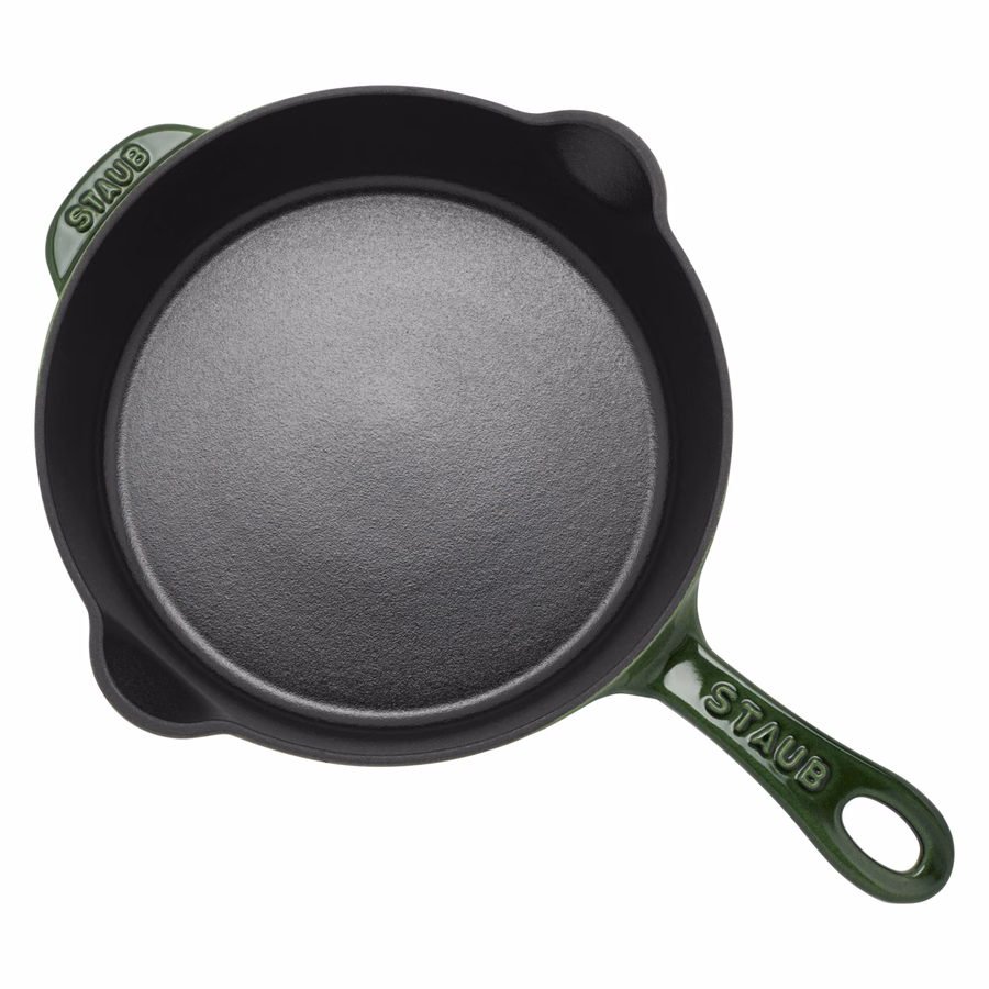 8.5-inch, Traditional Deep Skillet, Basil