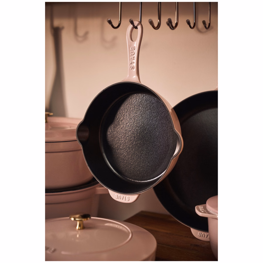 8.5-inch, Traditional Deep Skillet, Peony Pink