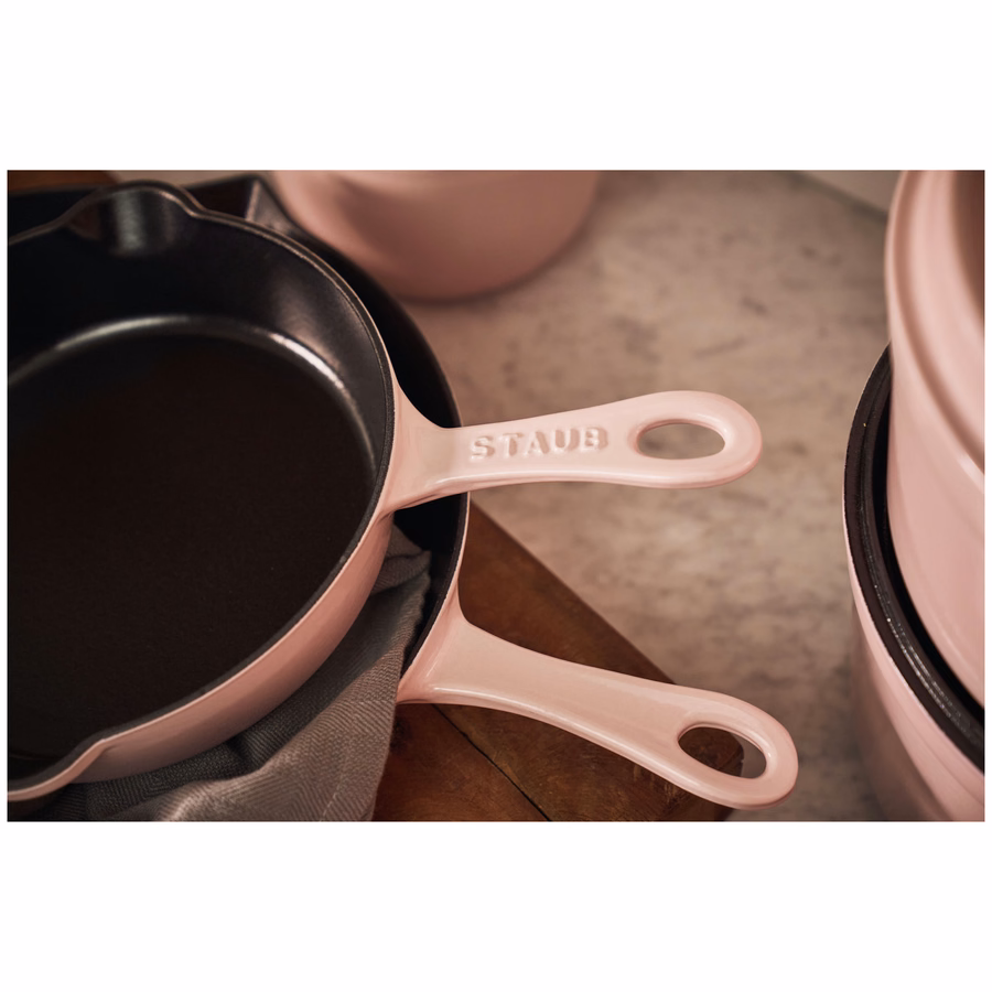 8.5-inch, Traditional Deep Skillet, Peony Pink