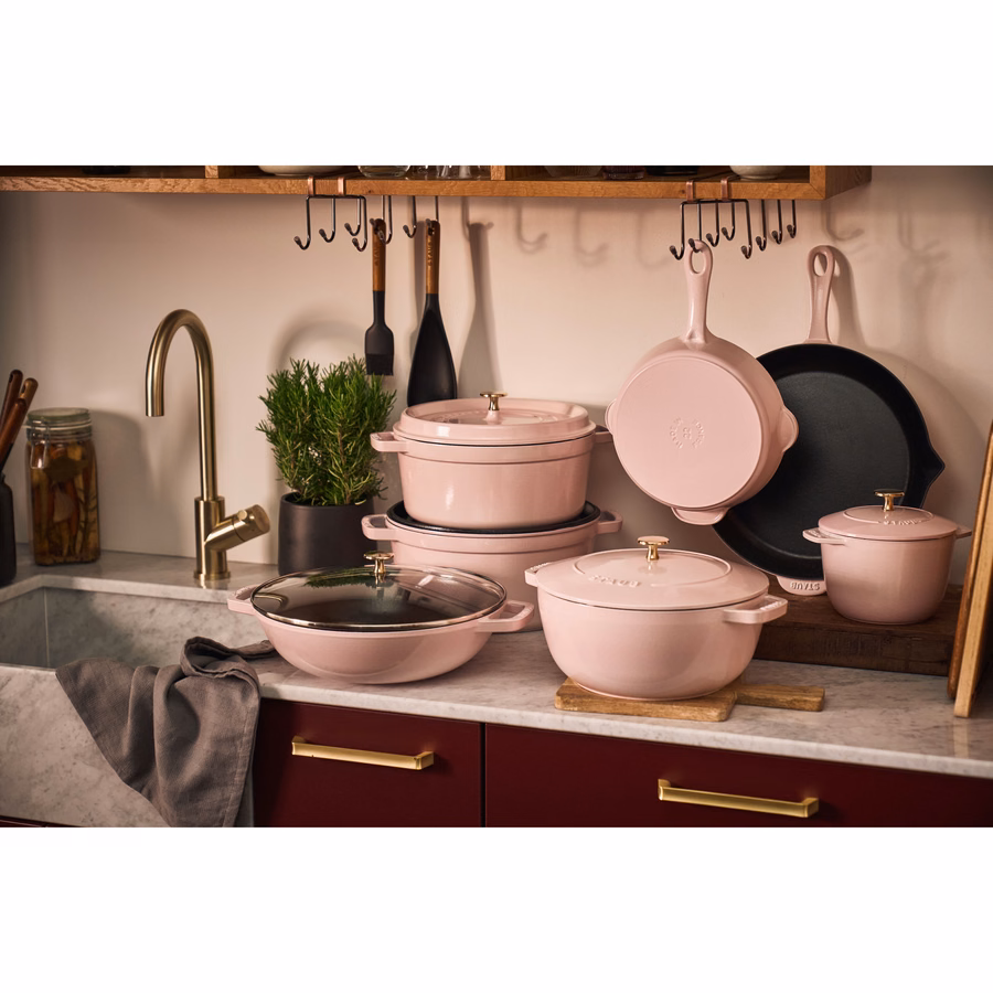 11-inch, Traditional Deep Skillet, Peony Pink