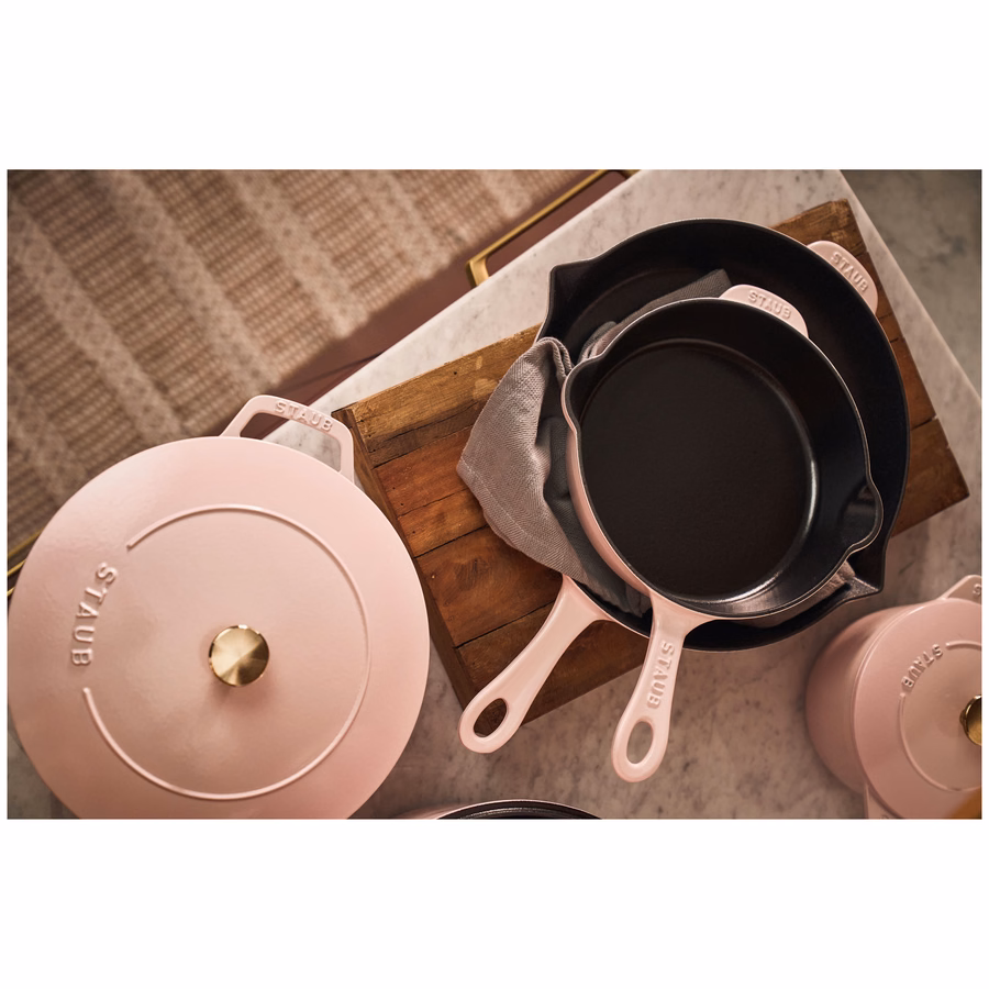 11-inch, Traditional Deep Skillet, Peony Pink