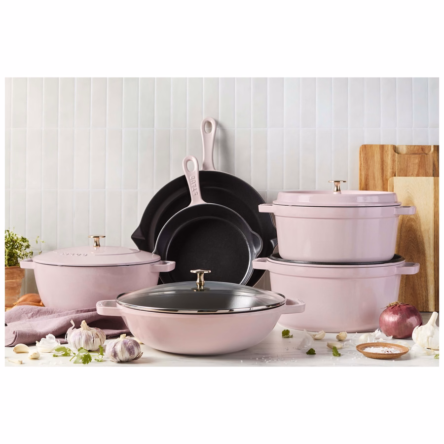 11-inch, Traditional Deep Skillet, Peony Pink