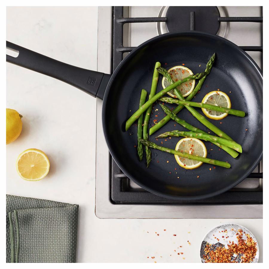 10-inch, Aluminum, Fry Pan Titanium-reinforced Ceramic Non-stick Coating