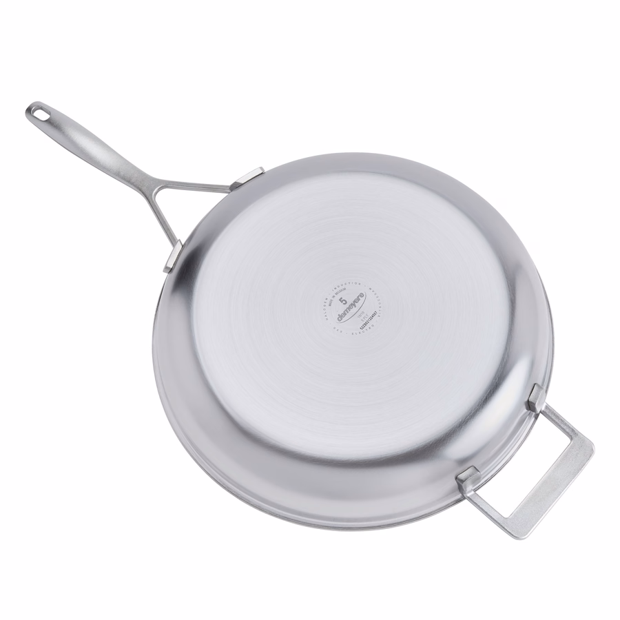 12.5-inch, 18/10 Stainless Steel, Frying Pan