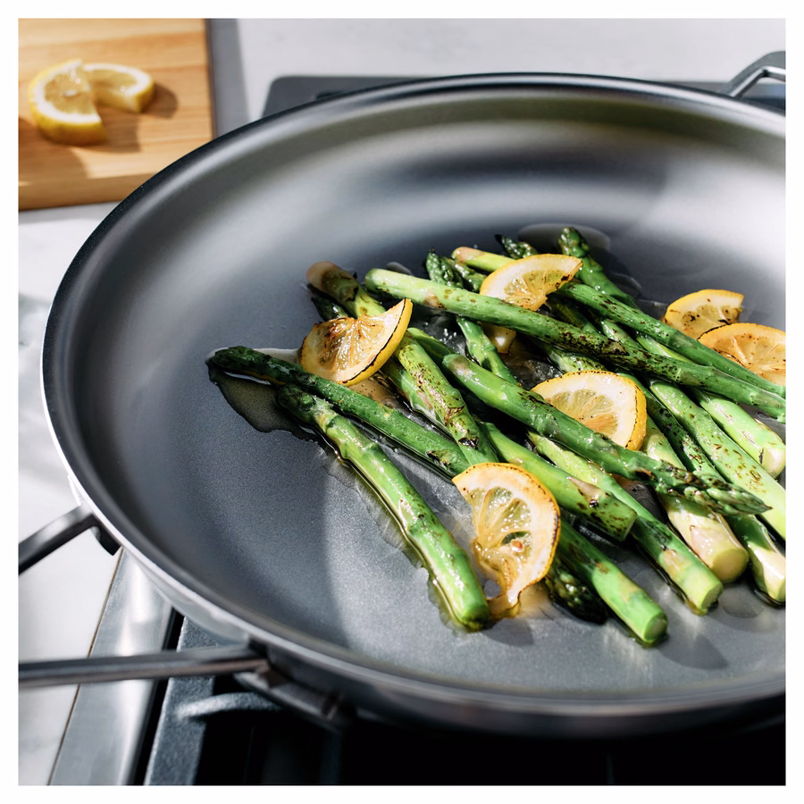12.5-inch, 18/10 Stainless Steel, Frying Pan