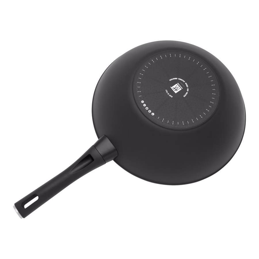 12-inch, Aluminum, Wok Titanium-reinforced Ceramic Non-stick Coating