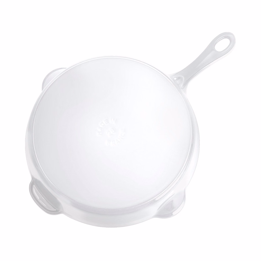 11-inch, Traditional Deep Skillet, Pure White
