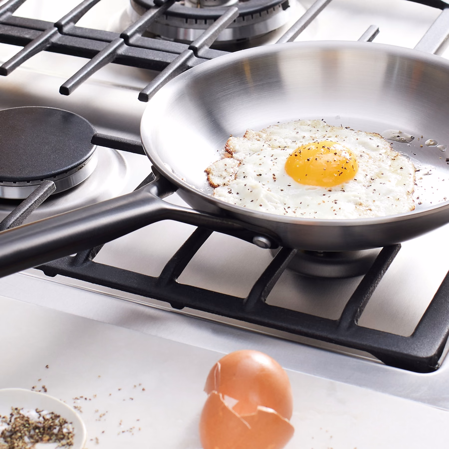8-inch, Stainless Steel, Frying Pan
