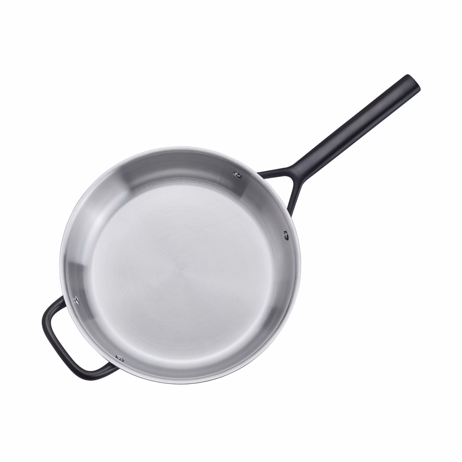 4 qt, Stainless Steel, Saute Pan With Lid