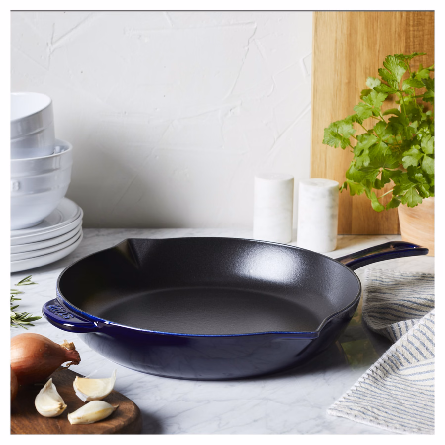 10-inch, Fry Pan, Dark Blue