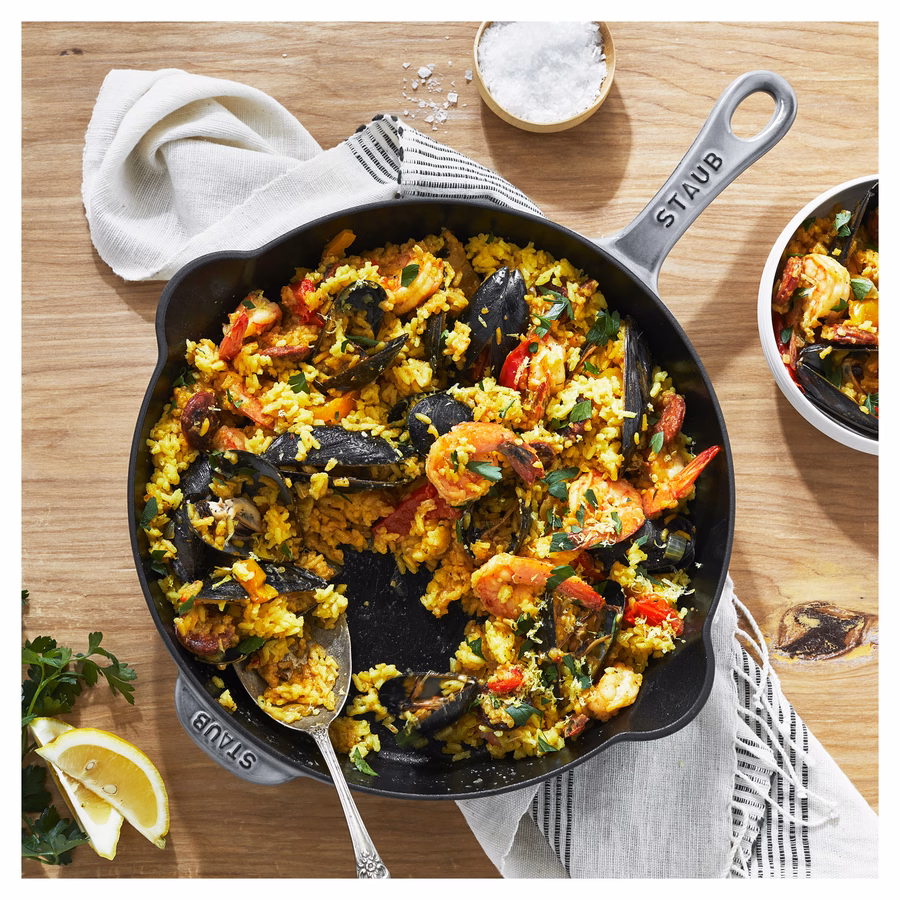 11-inch, Traditional Deep Skillet, Graphite Grey