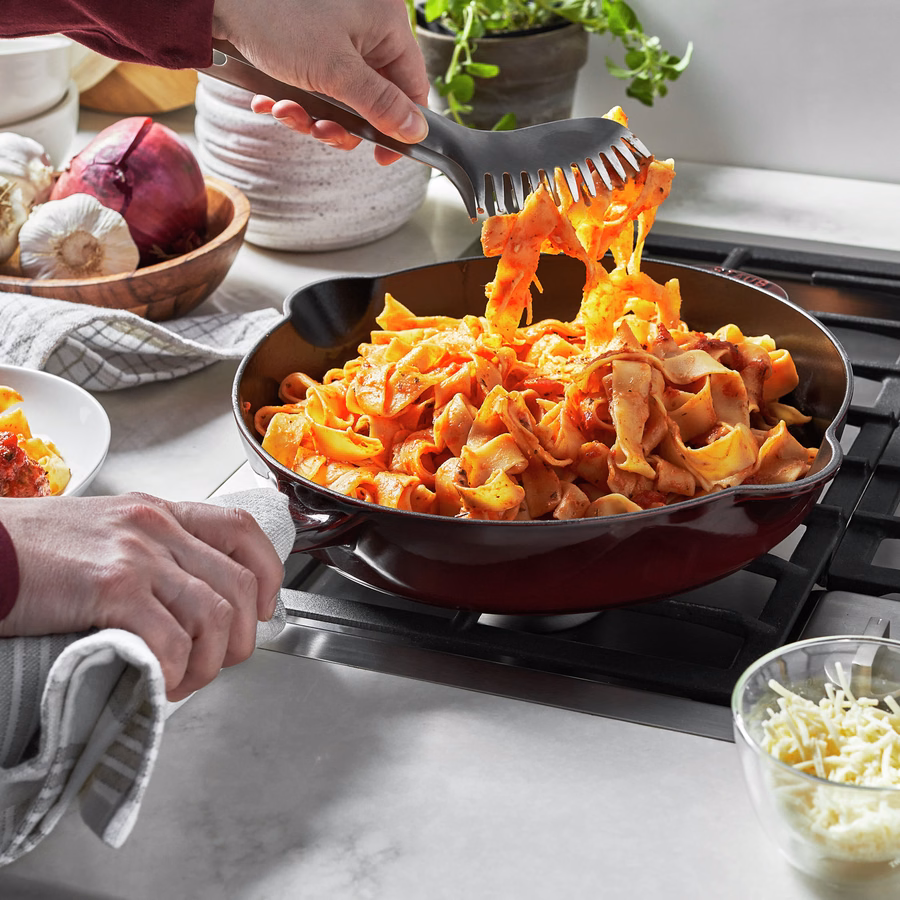 11-inch, Traditional Deep Skillet, Grenadine