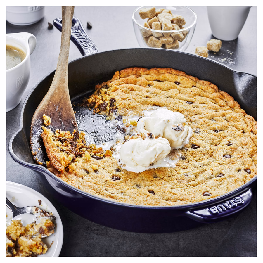 11-inch, Traditional Deep Skillet, Dark Blue
