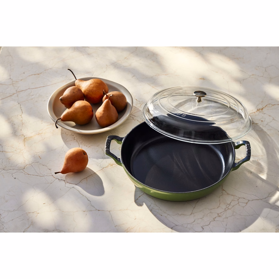 3.5 qt, Saute Pan With Glass Lid, Pistachio