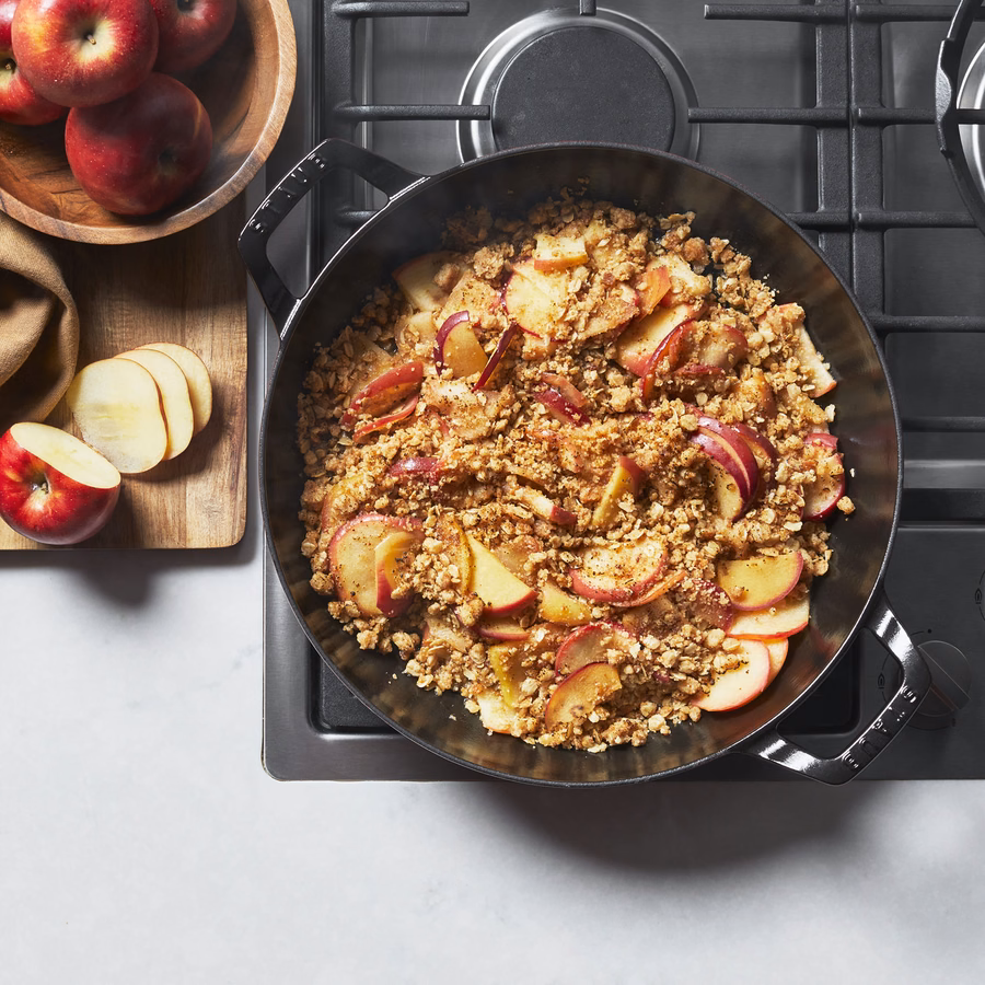 3.5 qt, Braiser With Glass Lid, Grenadine
