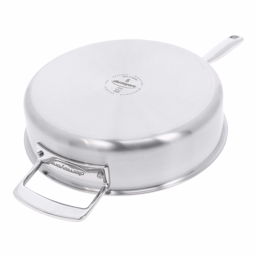 3 qt Saute Pan, 18/10 Stainless Steel