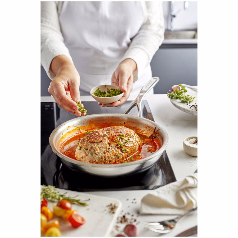 9-inch, 18/10 Stainless Steel, Proline Fry Pan