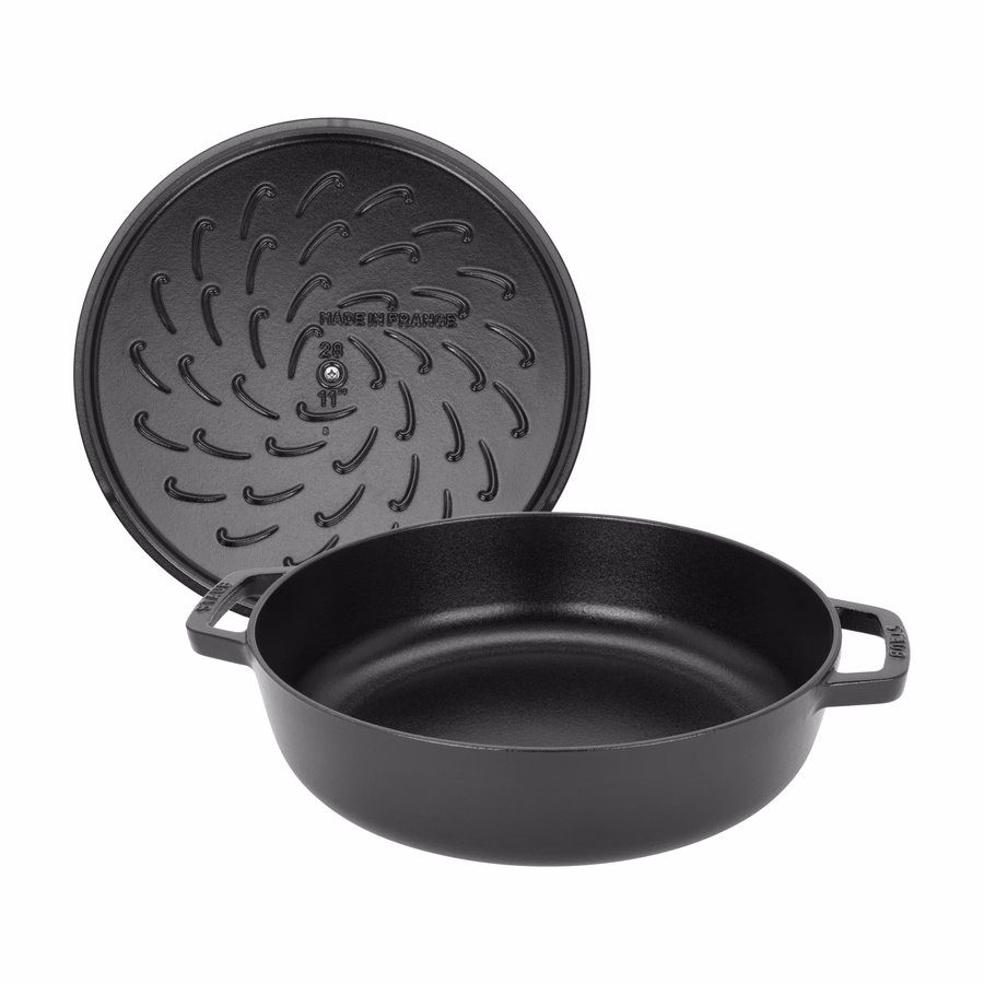 4 qt, Braiser With Lid, Matte Black