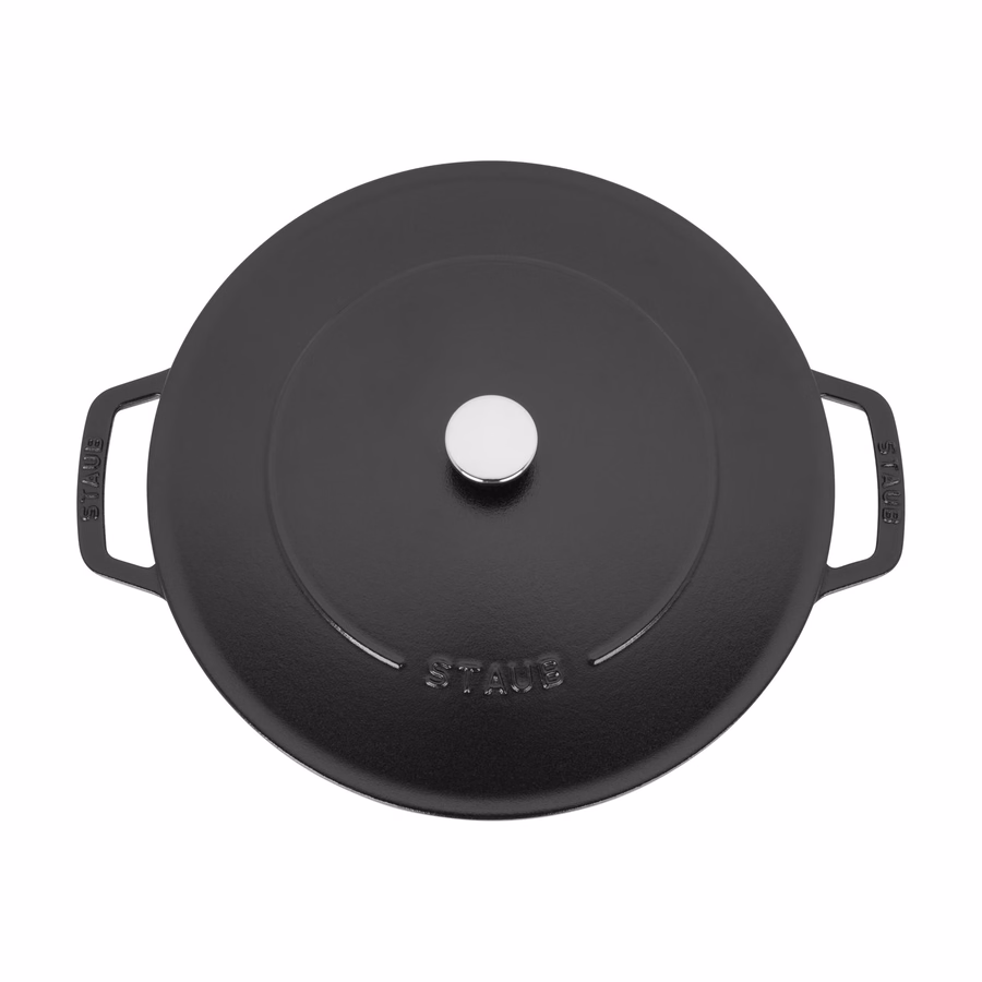 4 qt, Braiser With Lid, Matte Black