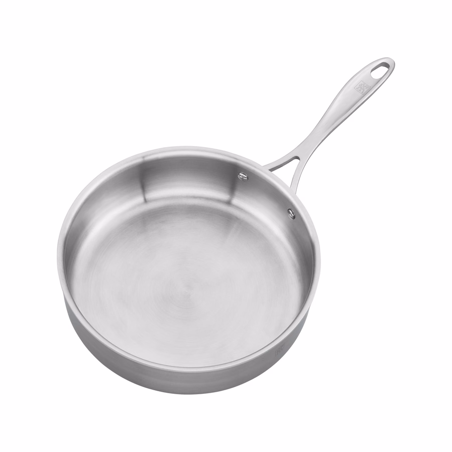 3 qt, Stainless Steel, Saute Pan