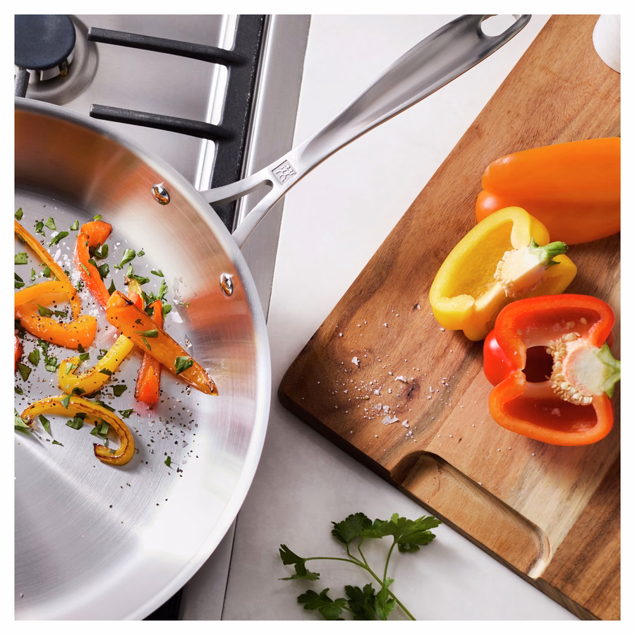 3 Ply, 12-inch, 18/10 Stainless Steel, Frying Pan