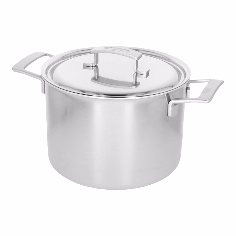 8.5 qt Stock Pot With Lid, 18/10 Stainless Steel