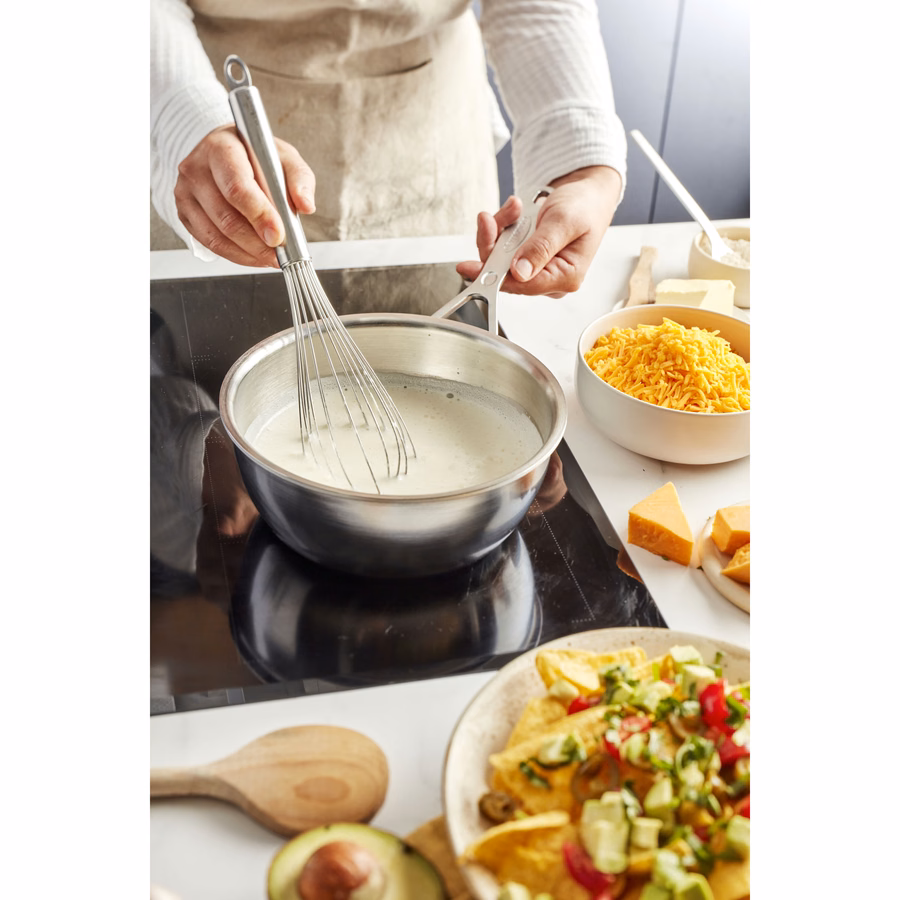 2 qt Saucier, 18/10 Stainless Steel