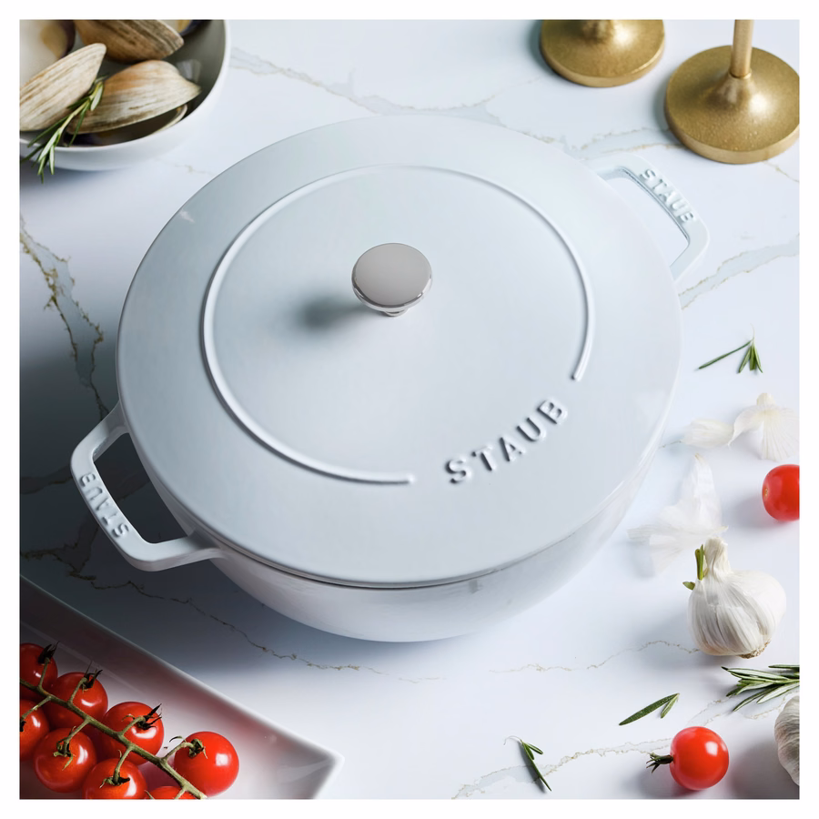 5 qt, Essential French Oven, Pure White