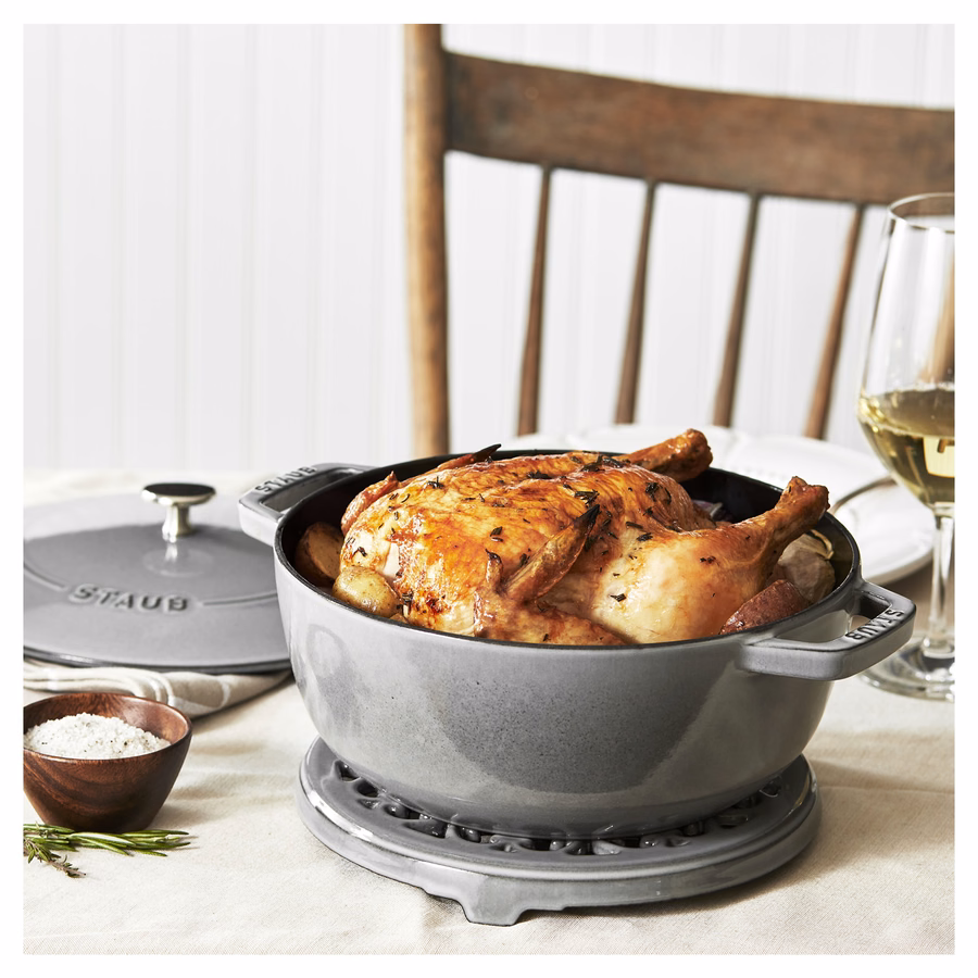 3.75 qt, Essential French Oven, Graphite Grey