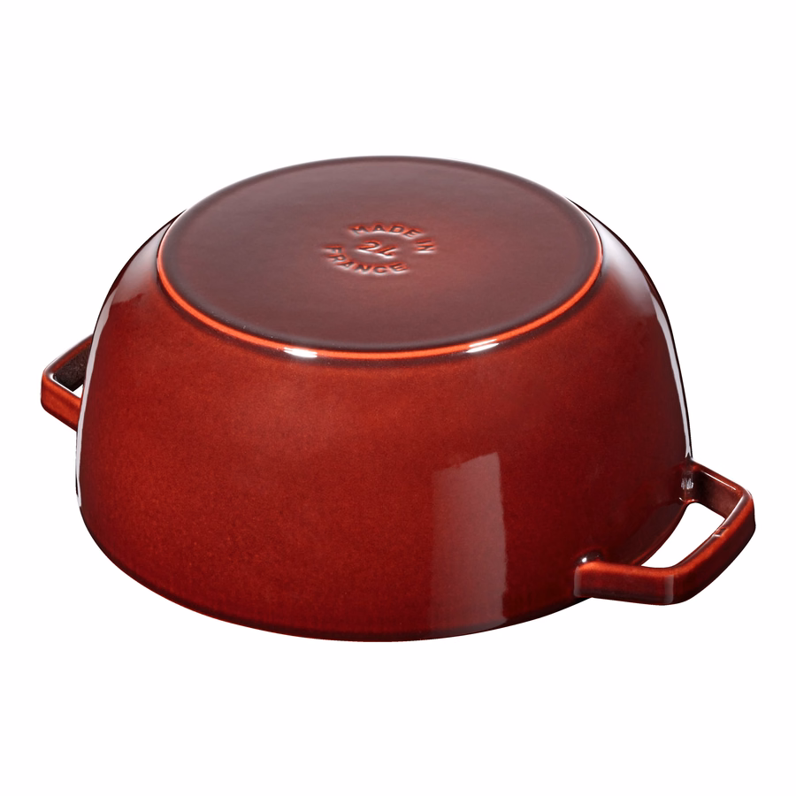 3.75 qt, Essential French Oven Rooster Lid, Grenadine