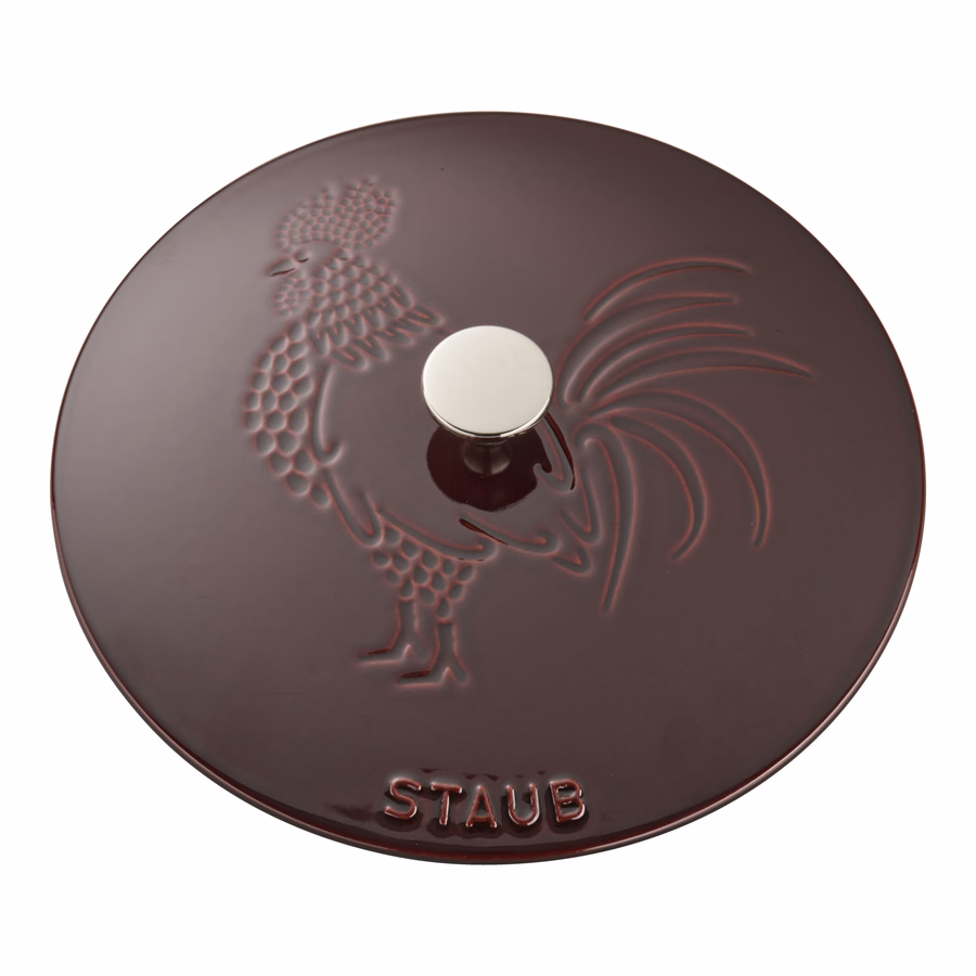 3.75 qt, Essential French Oven Rooster Lid, Grenadine