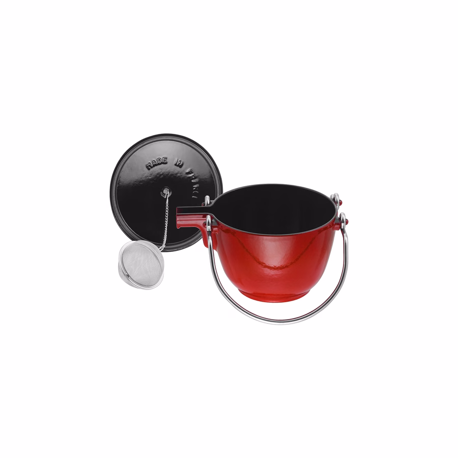 1 qt, Round, Tea Kettle, Cherry