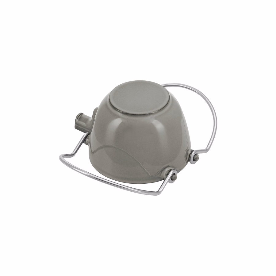 1 qt, Round, Tea Kettle, Graphite Grey