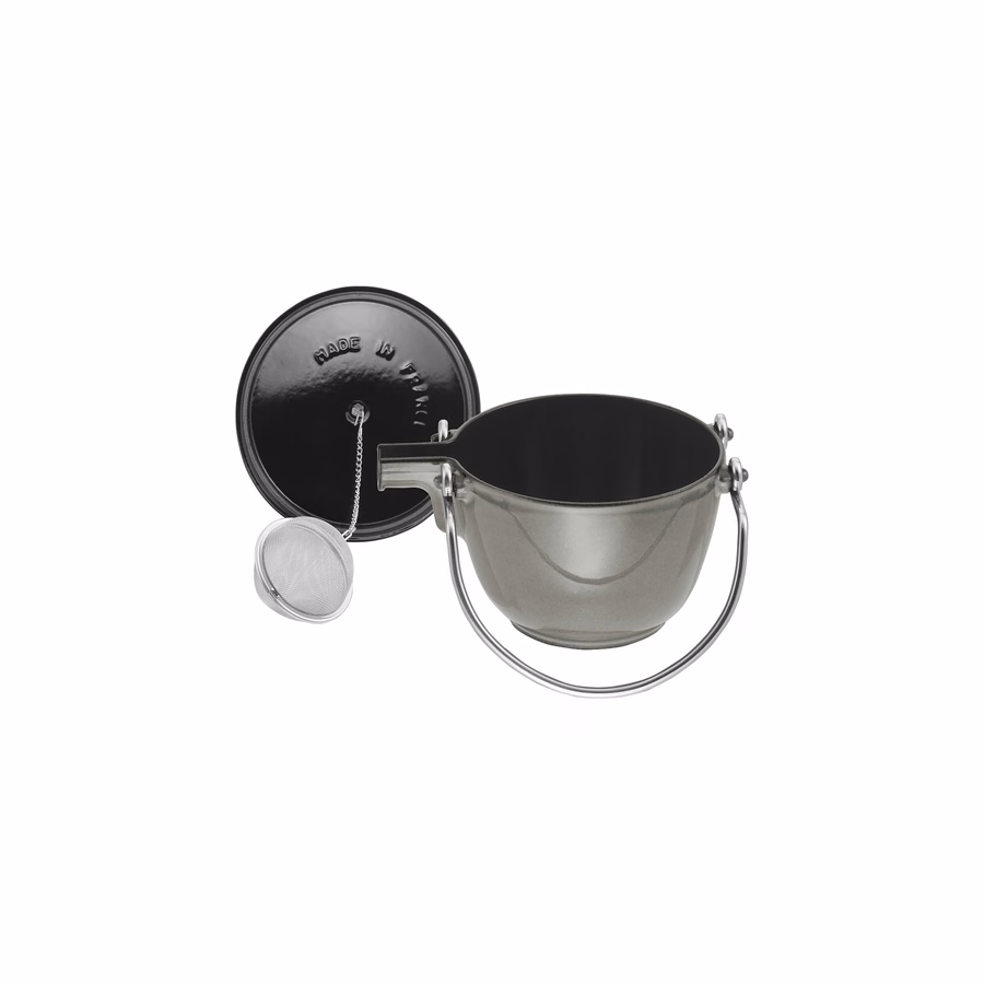 1 qt, Round, Tea Kettle, Graphite Grey