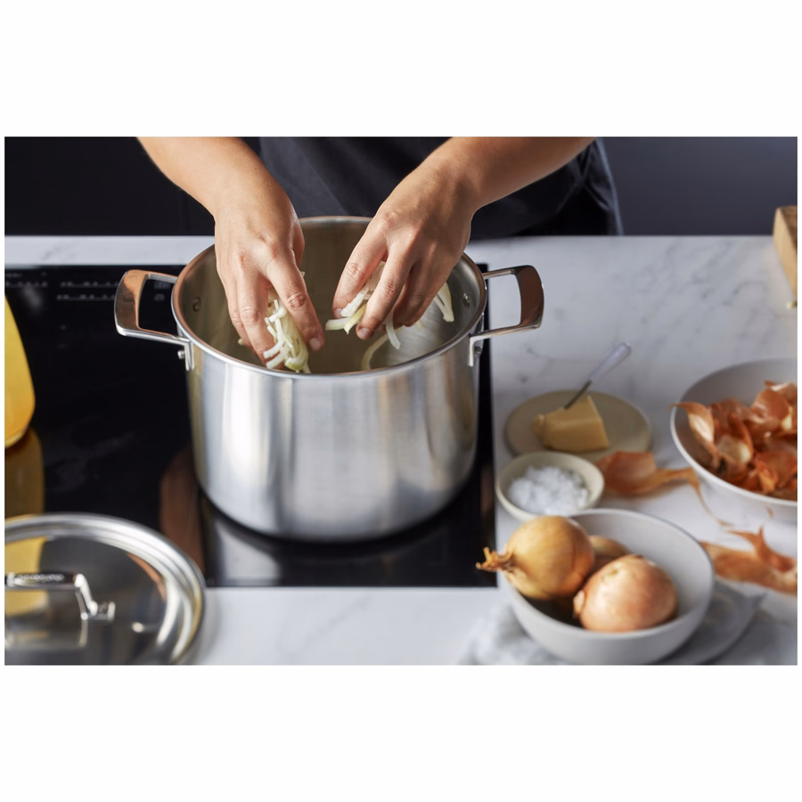 8 qt Stock Pot, 18/10 Stainless Steel