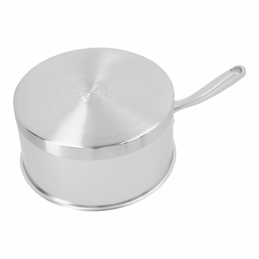 2.25 qt Sauce Pan With Lid, 18/10 Stainless Steel