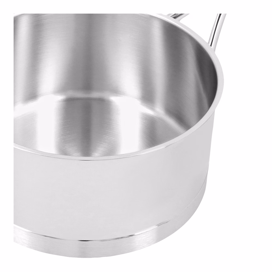 2.25 qt Sauce Pan With Lid, 18/10 Stainless Steel