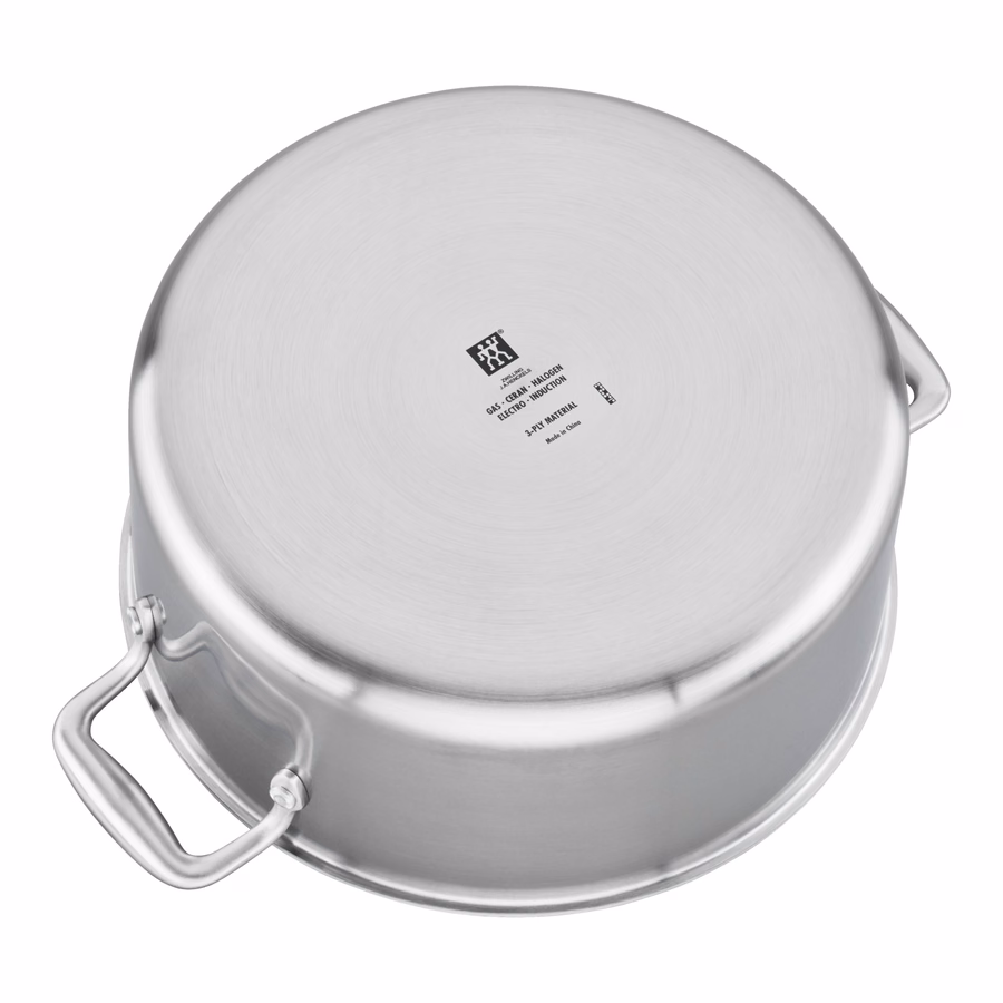 8 qt, Stainless Steel Dutch Oven
