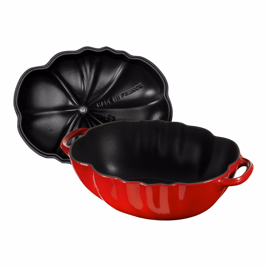 3 qt, Tomato, Dutch Oven, Cherry