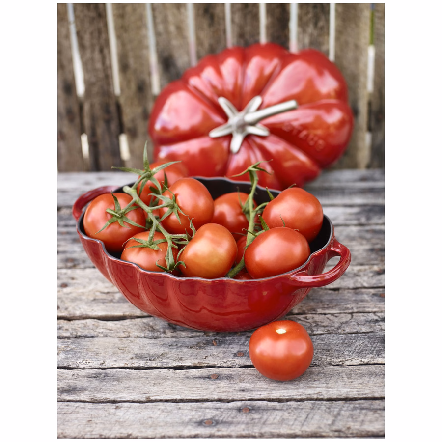 3 qt, Tomato, Dutch Oven, Cherry