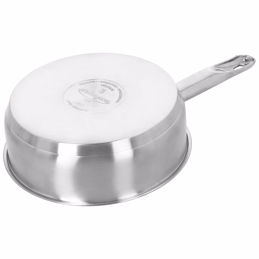 Egg poacher 18 cm, 18/10 Stainless Steel, Silver