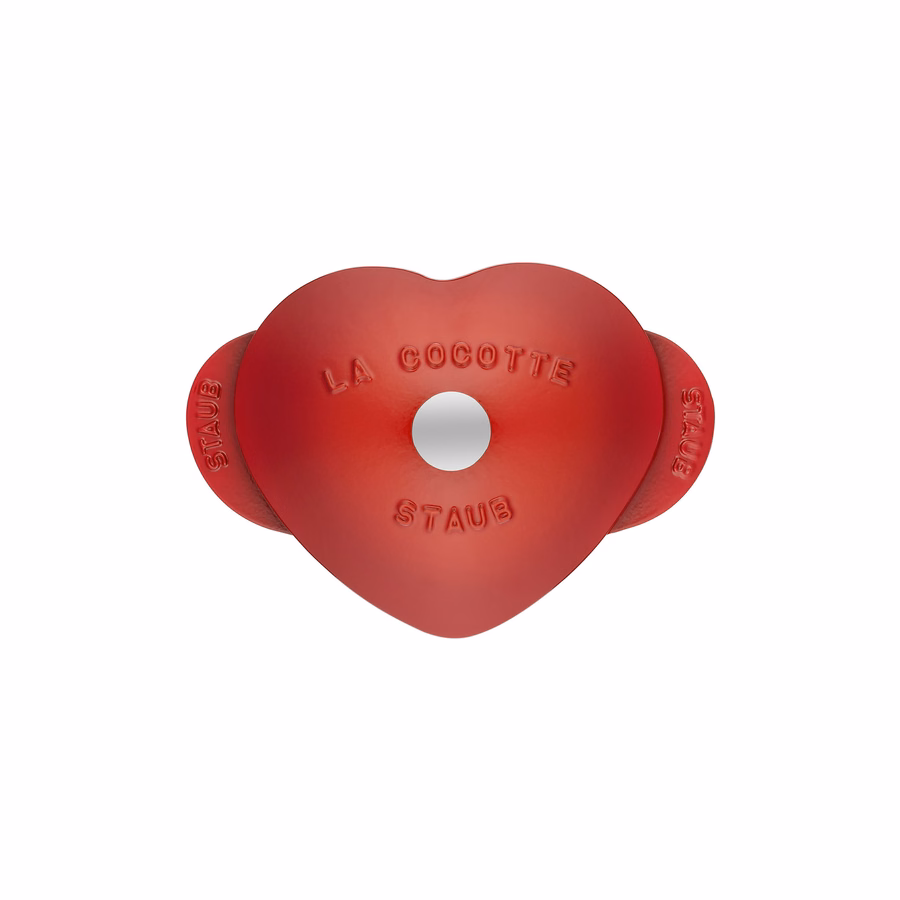 1.75 qt, Heart, Dutch Oven, Cherry