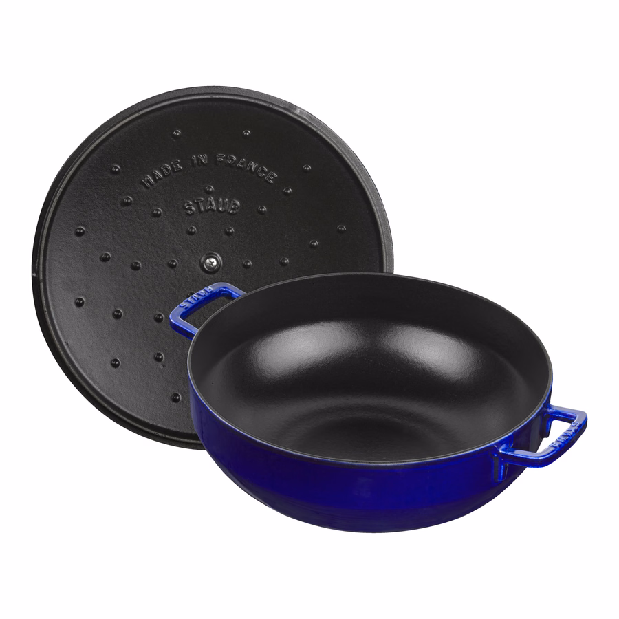 5 qt, Bouillabaisse Pot, Dark Blue