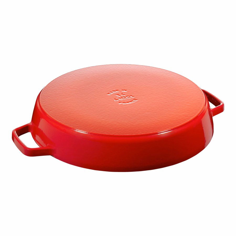 13-inch, Double Handle Fry Pan, Cherry
