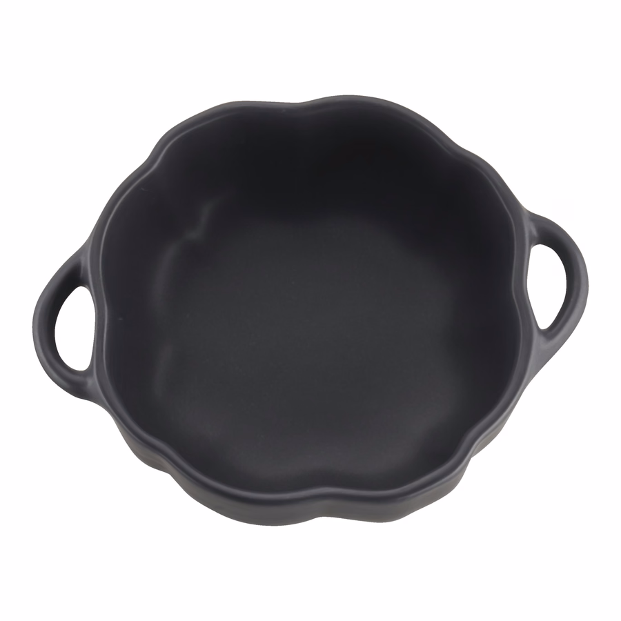 0.5 qt, Pumpkin, Petite Dutch Oven, Matte Black