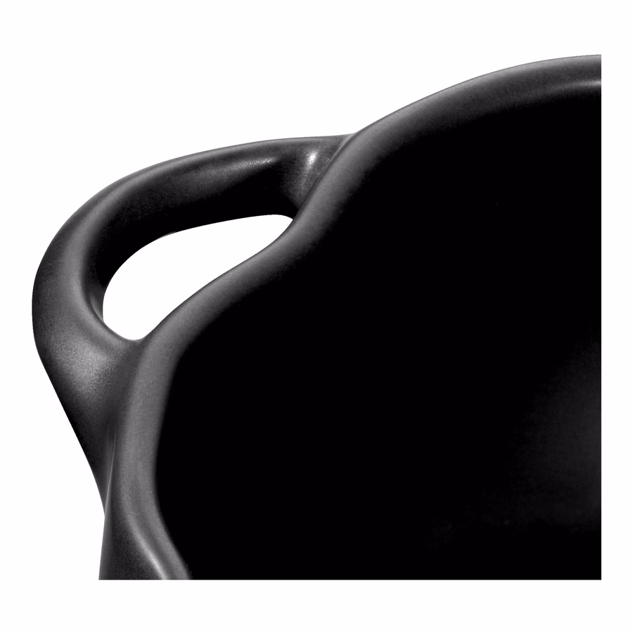0.5 qt, Pumpkin, Petite Dutch Oven, Matte Black
