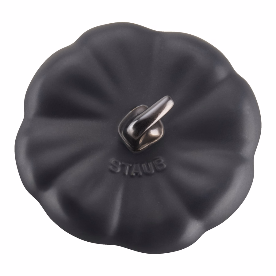 0.5 qt, Pumpkin, Petite Dutch Oven, Matte Black