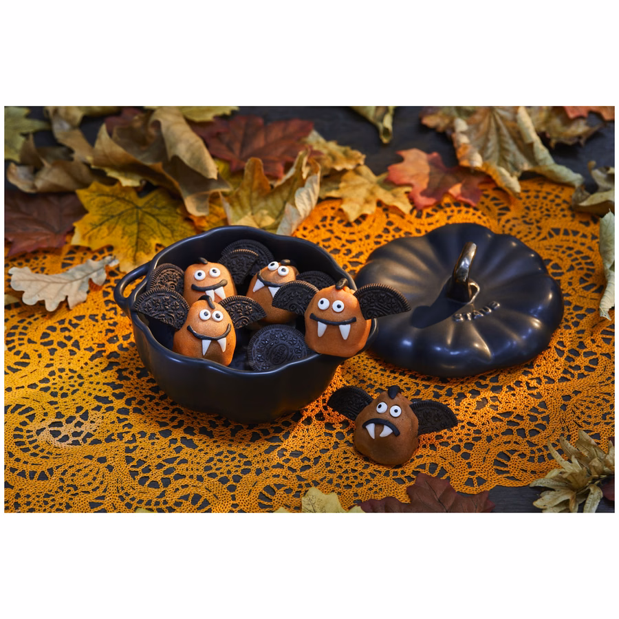 0.75 qt, Pumpkin, Petite Dutch Oven, Matte Black